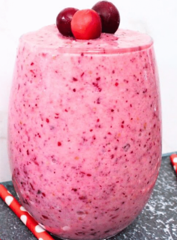 Cranberry Banana Smoothie