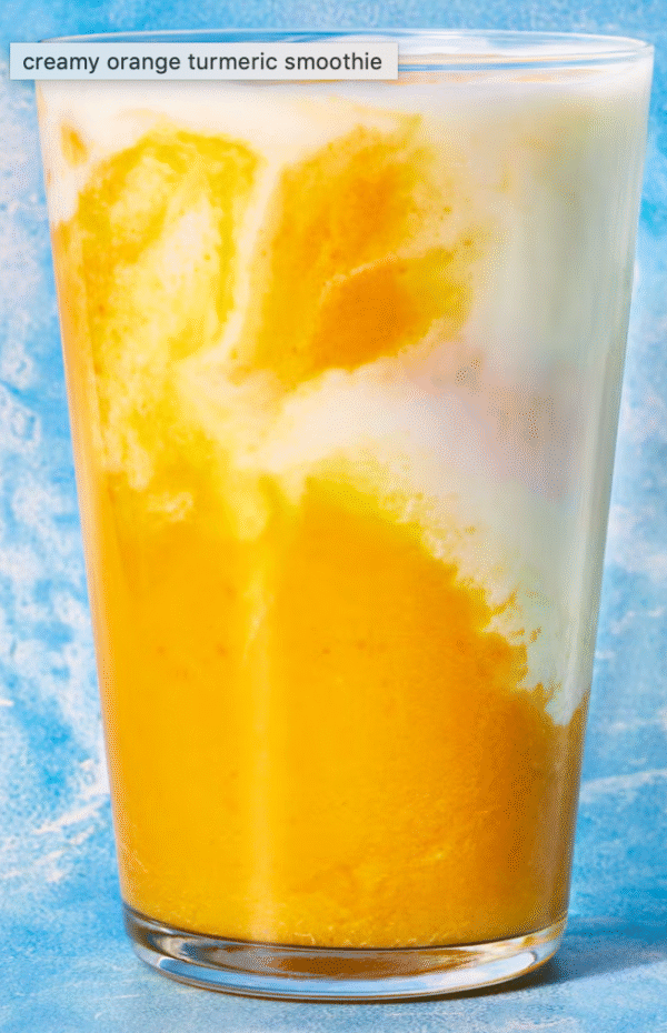 Creamy Orange Turmeric Smoothie