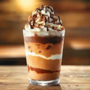 Mocha flash cold With whipping Cream