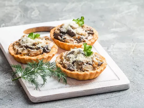 Mini Quiche aux champignons