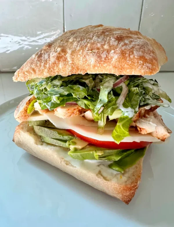 Sandwich-Roasted chicken