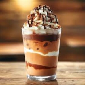 Mocha Flash Cold With Whipped Cream