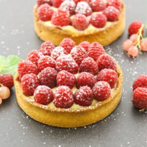 Raspberries Tart