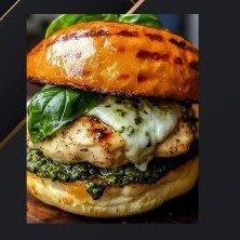 Chicken Pesto (Burger)