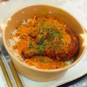 Butter Chicken with rice